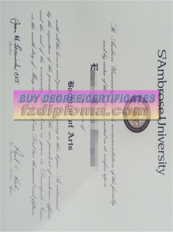 How to Order a St. Ambrose University Degree: A Step-by-Step Guide