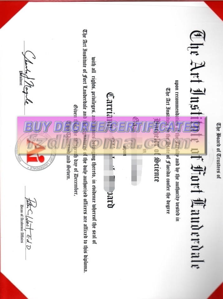 Order the Art Institute of Fort Lauderdale Diploma: A Step-by-Step Guide