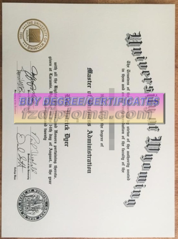 Looking to Purchase a Fake University of Wyoming Diploma? Here's What You Need to Know