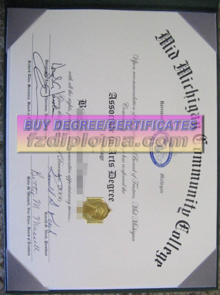 Purchase Phony Mid Michigan Community College Diploma: A Step-by-Step Guide