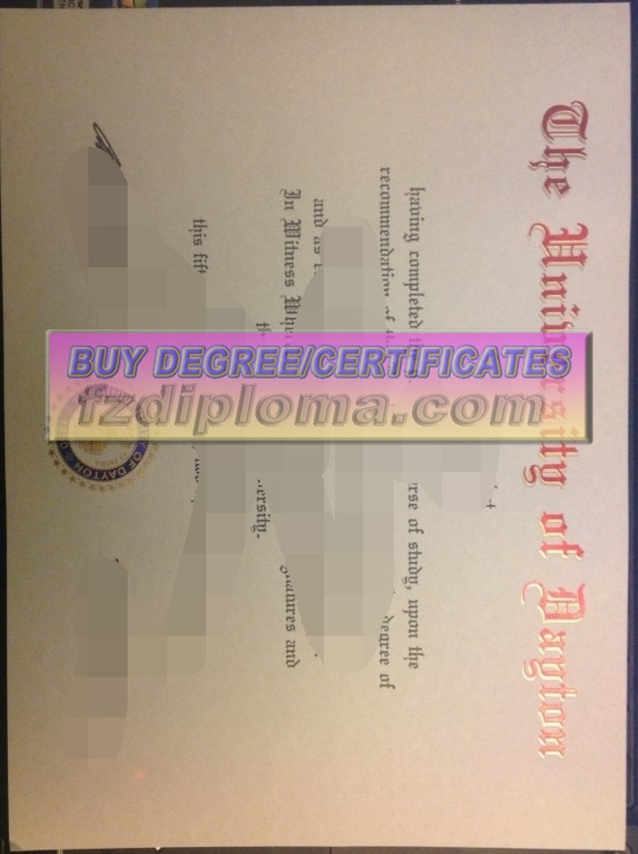 Replica University of Dayton Diploma: Authenticity and Convenience