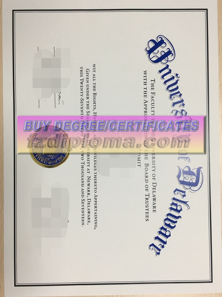 Replica University of Delaware Diploma: How to Get the Perfect Copy