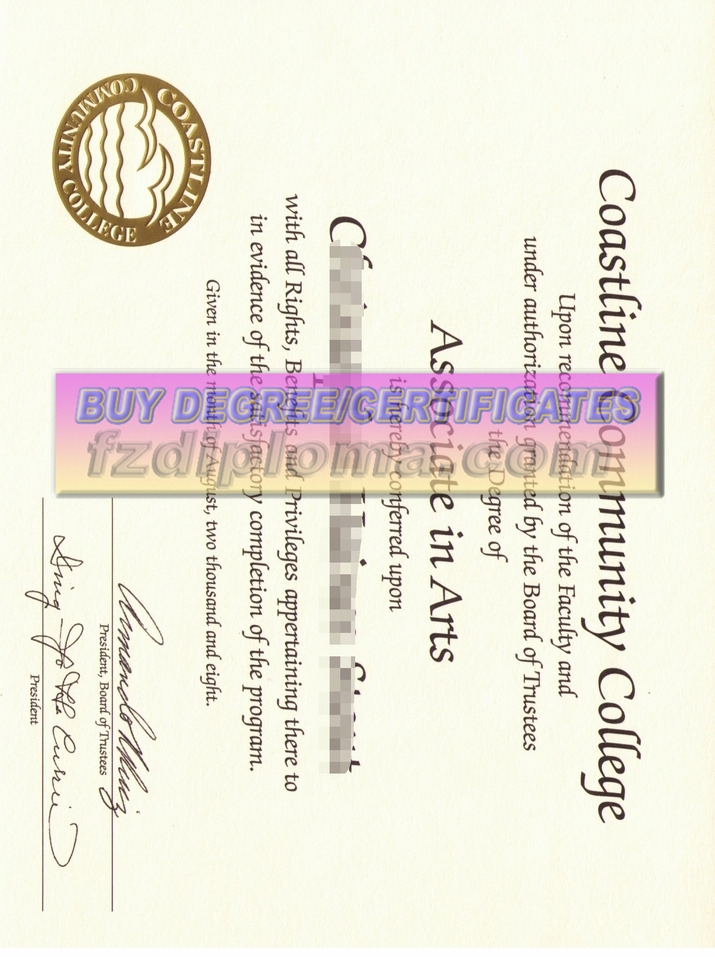 Could Rustom Have Purchased a Phony Coastline Community College Diploma?