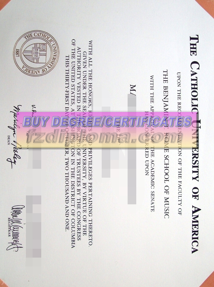 Finding the Best Website to Buy a Fake Degree from The Catholic University of America