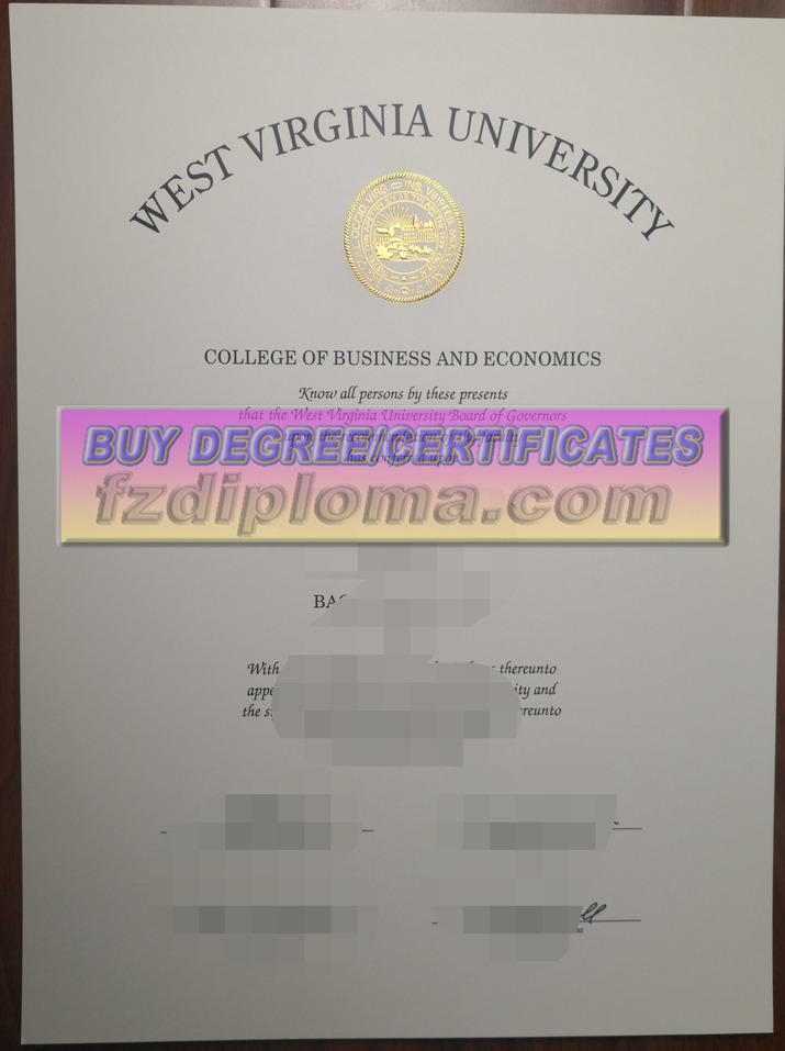 The Best Website to Buy Fake West Virginia University Diploma