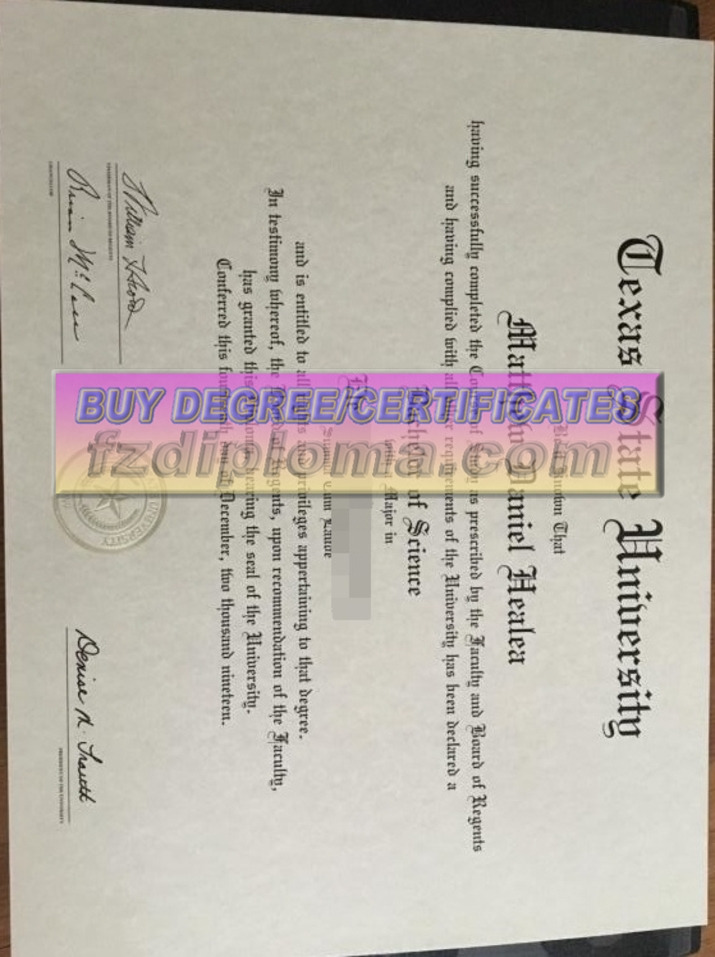 The Steps to Buy a Fake Texas State University Degree: A Comprehensive Guide