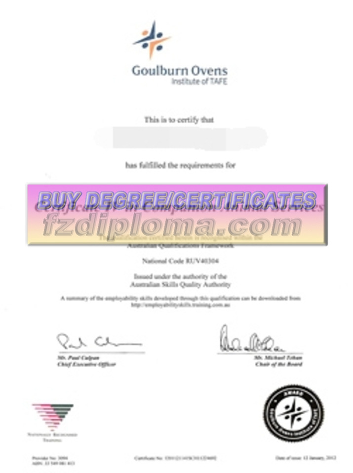 Copy TAFEGoulburn Ovens Institute of TAFE: Degree Program Overview