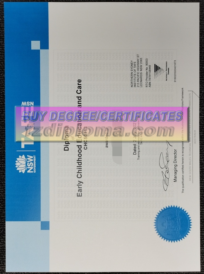 How to Create a Fake TAFE NSW Diploma: Step-by-Step Guide