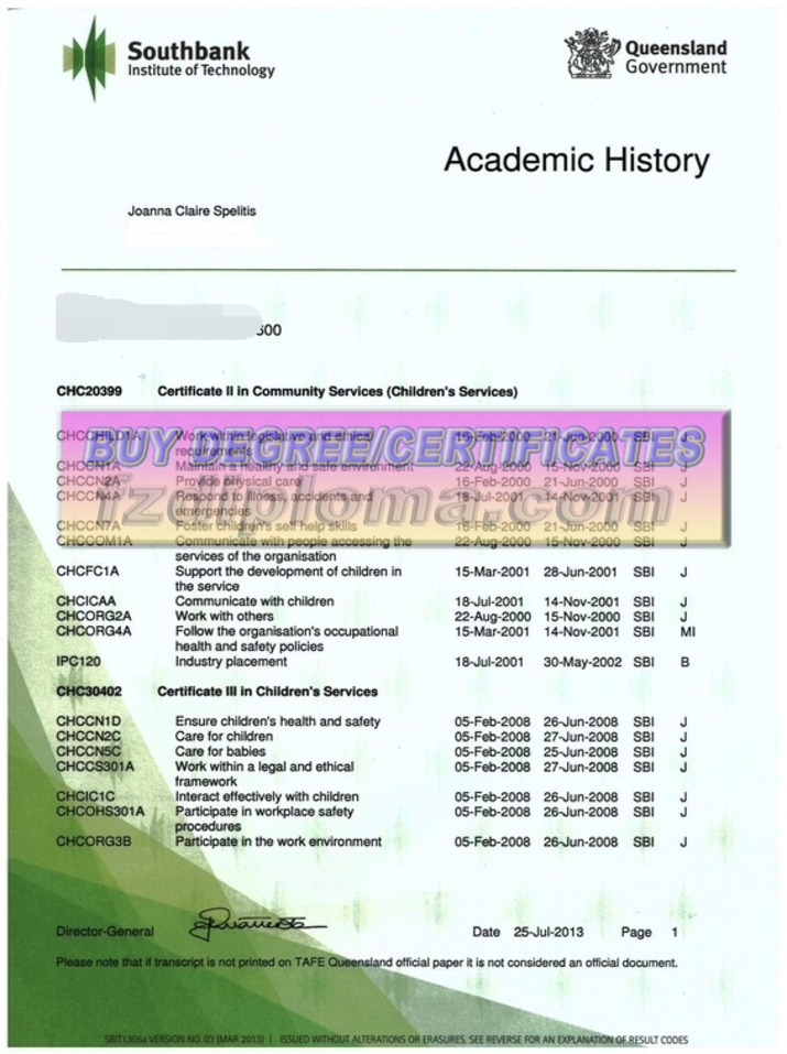 How to Order a Fake Southbank Institute of Technology Degree: A Step-by-Step Guide