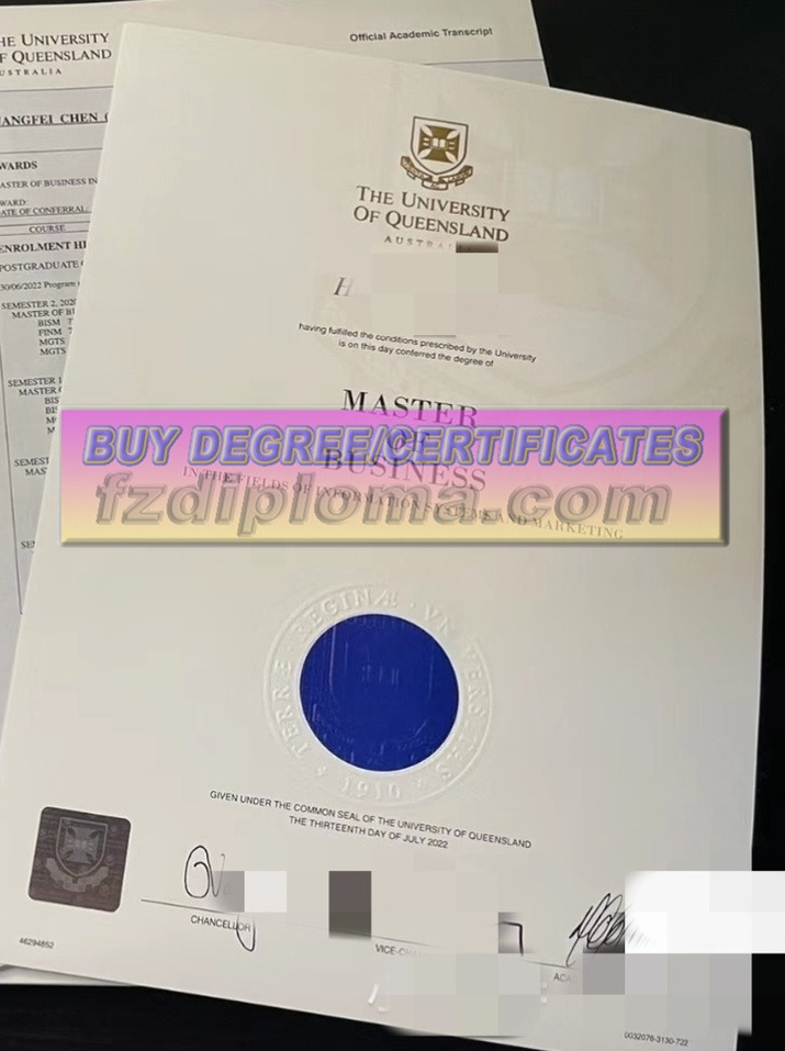 How to Order a Fake The University of Queensland Degree: A Step-by-Step Guide