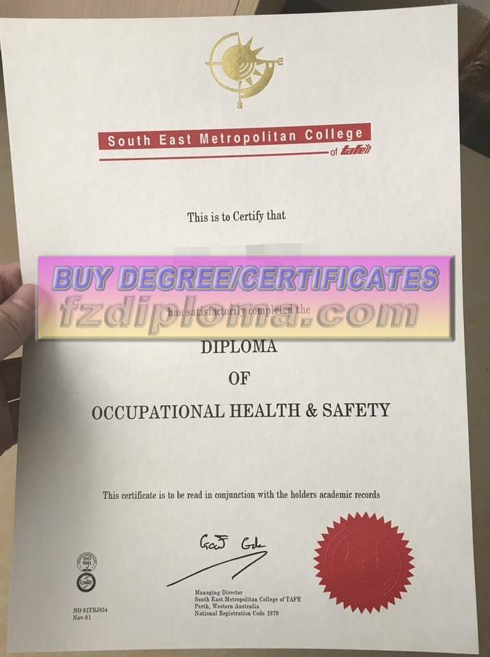 How to Purchase a Fake Southeast Metropolitan College of TAFE Diploma