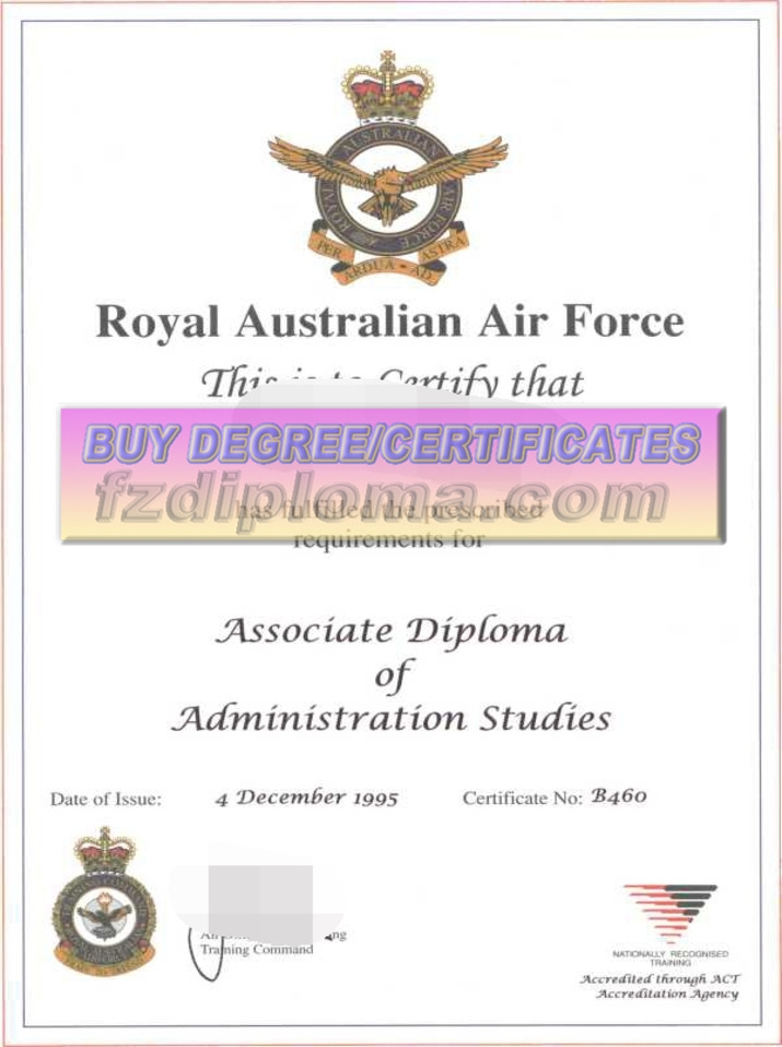 Replica Royal Australian Air Force Degree: Honoring Tradition with Precision