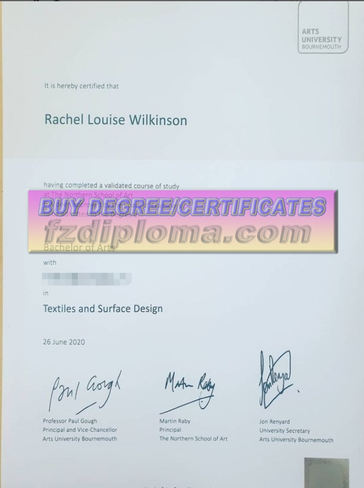 Unveiling the Best Fake Arts University: Bournemouth Degree