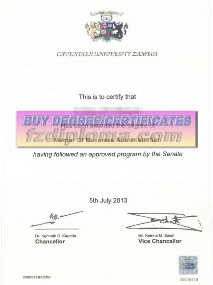 Are You Considering Buying a Fake Cavendish University Zambia Degree? Here's What You Need to Know