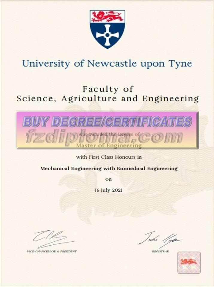 Buy Fake University of Newcastle Upon Tyne Diploma: A Comprehensive Guide