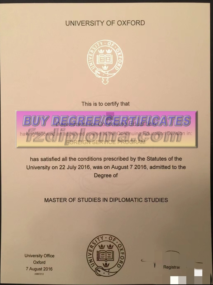 Buy Fake University of Oxford Degree: Is It Worth the Risk?