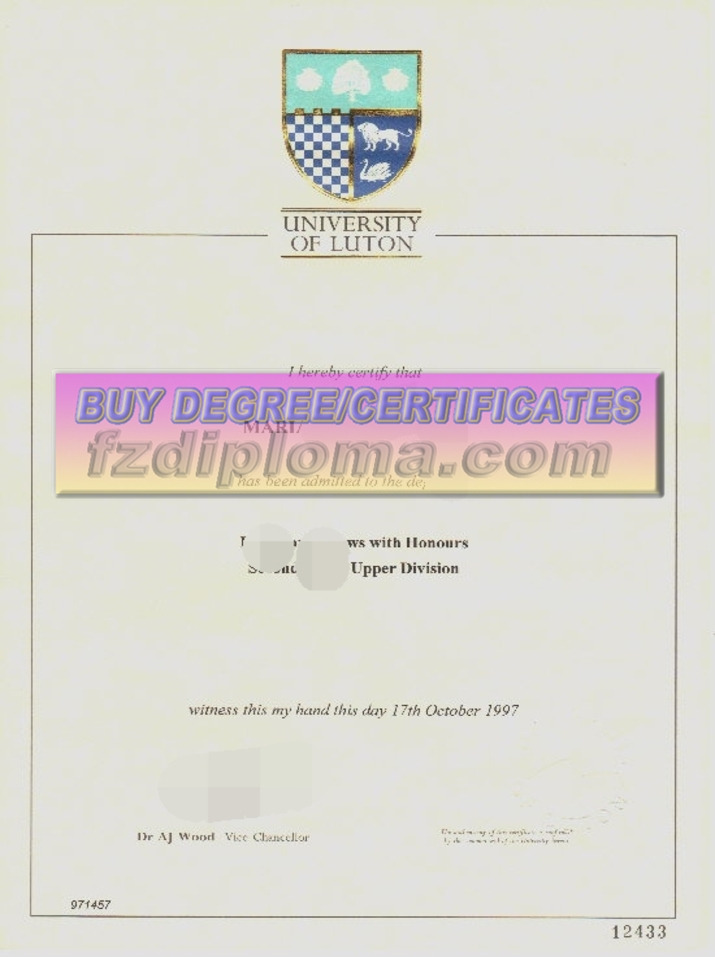 Buy Online University of Luton Degree: Your Gateway to Success