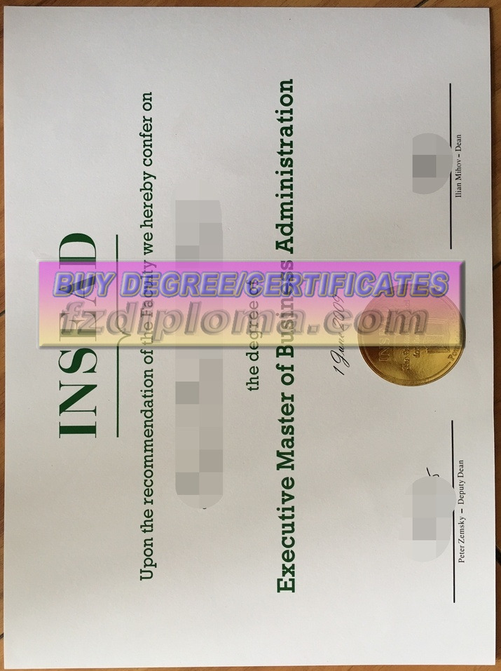 Crafting the Perfect Copy: Tips for Faking an INSEAD Diploma