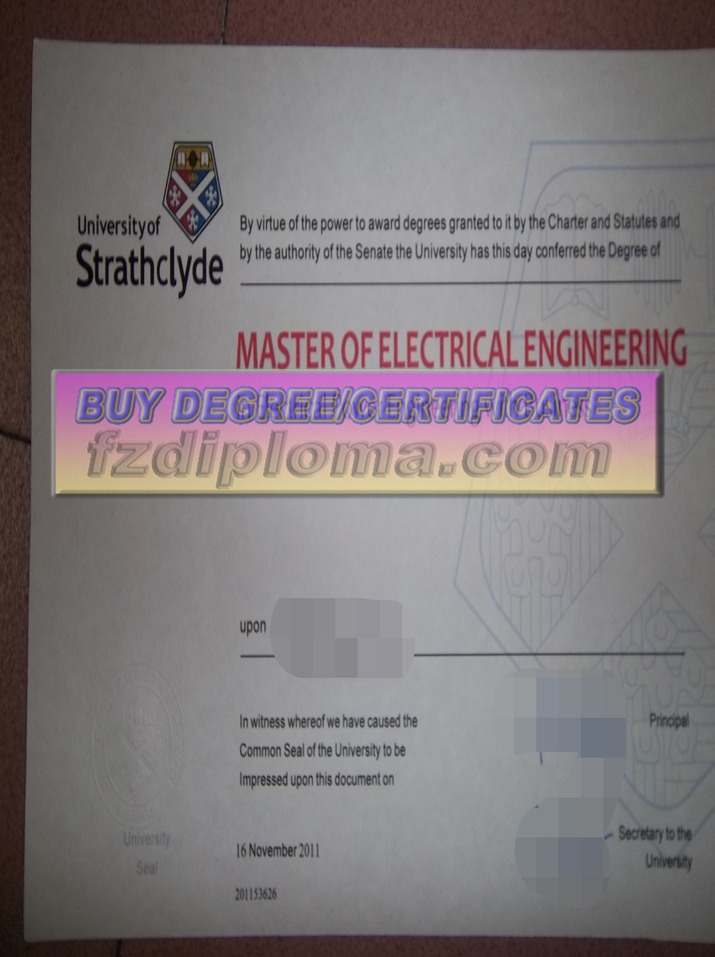 Crafting the Perfect Resume: How to Copy a Fake "University of Strathclyde" Degree