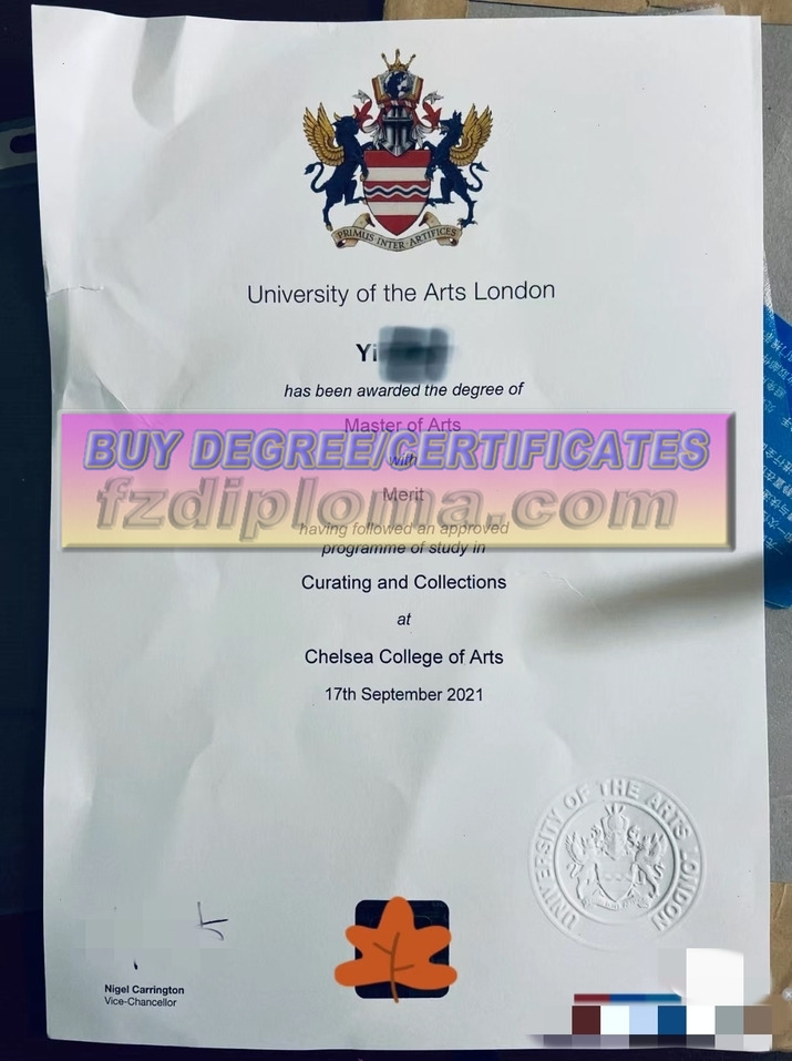 How Fast Can You Get a Fake University of the Arts London (UAL) Degree?