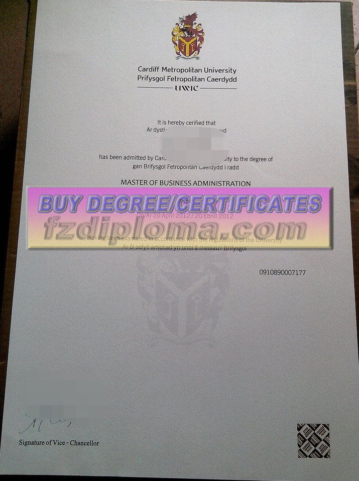 How to Create a Fake Cardiff Metropolitan University Degree: Step-by-Step Guide