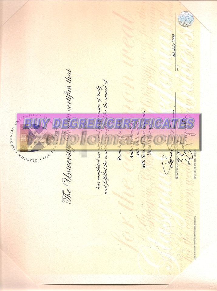 How to Create a Fake Glasgow Caledonian University Diploma: A Step-by-Step Guide