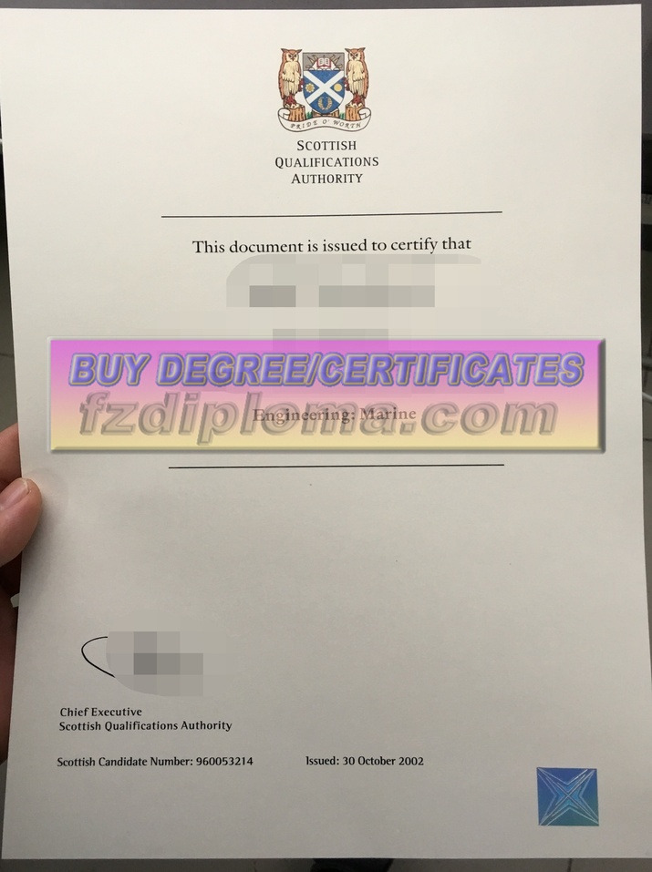 How to Order a Fake Scottish Qualifications Authority (SQA) Degree: Step-by-Step Guide