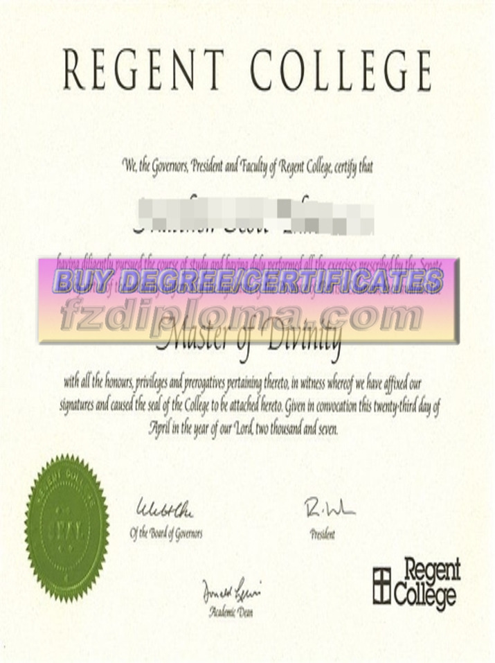 Is It Possible to Buy a Fake Regent College Degree?