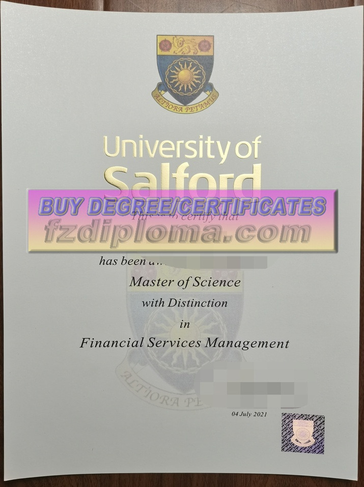 How to Make a Fake University of Salford Degree: A Step-by-Step Guide
