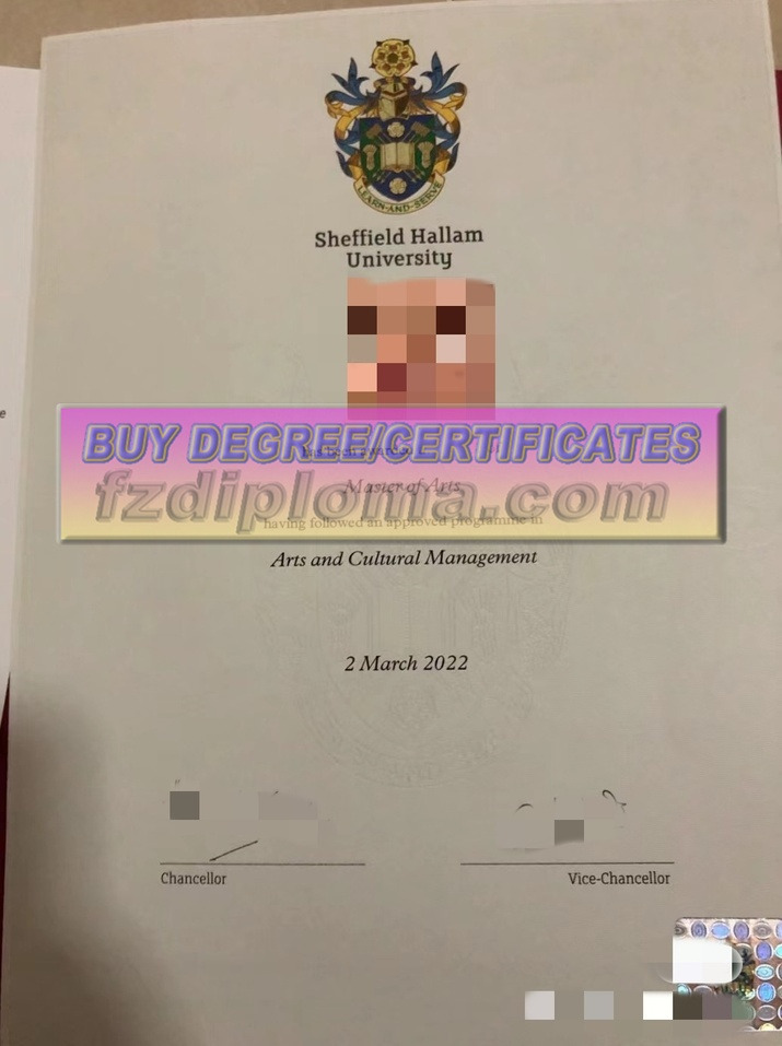Purchase Fake Sheffield Hallam University Degree: Is It Worth the Risk?