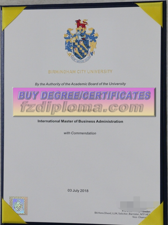 Purchase Phony Birmingham City University Degree: Is It Worth the Risk?