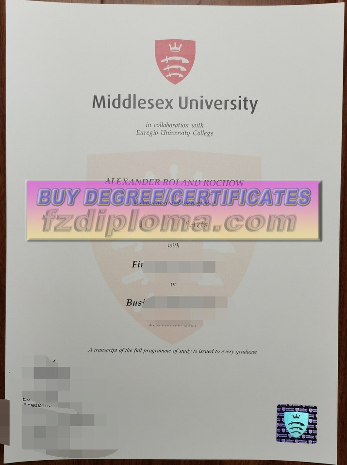 Replica of Middlesex University Degrees: A Comprehensive Guide