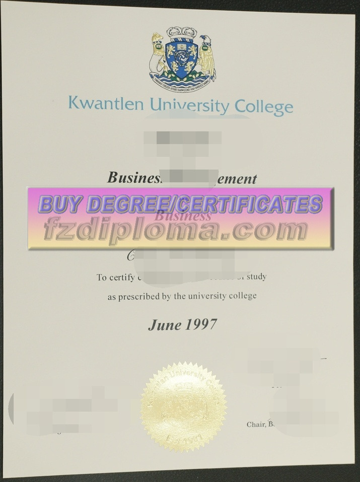 Buy Fake Kwantlen University College Diploma: A Student's Guide