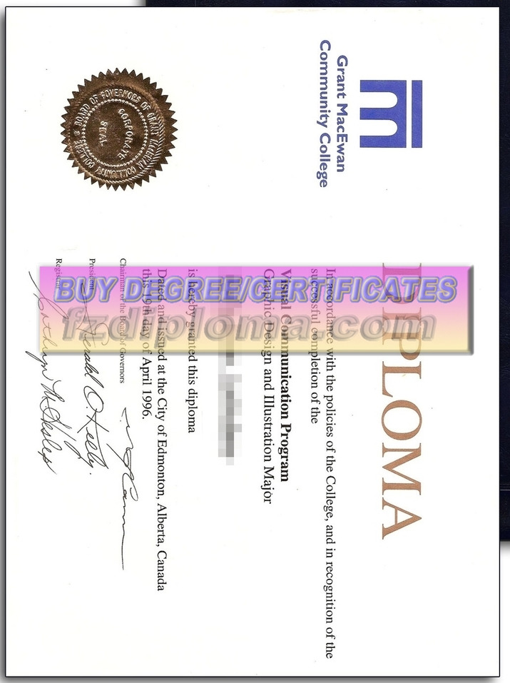 Buy Fake Grant Macewan Community College Degree: Is It Worth the Risk?