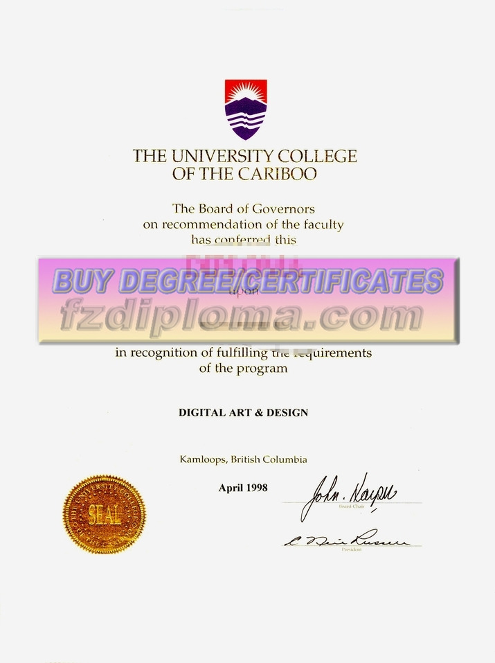 How to Copy the University College of the Cariboo Diploma: A Step-by-Step Guide