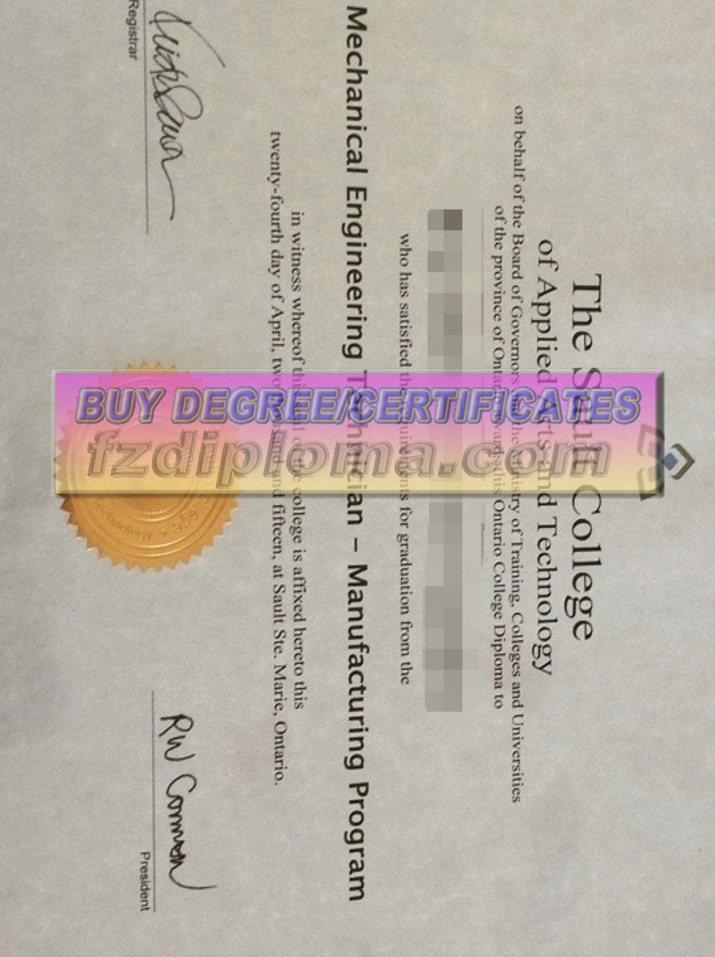 How to Buy a Sault College of Applied Arts and Technology Degree