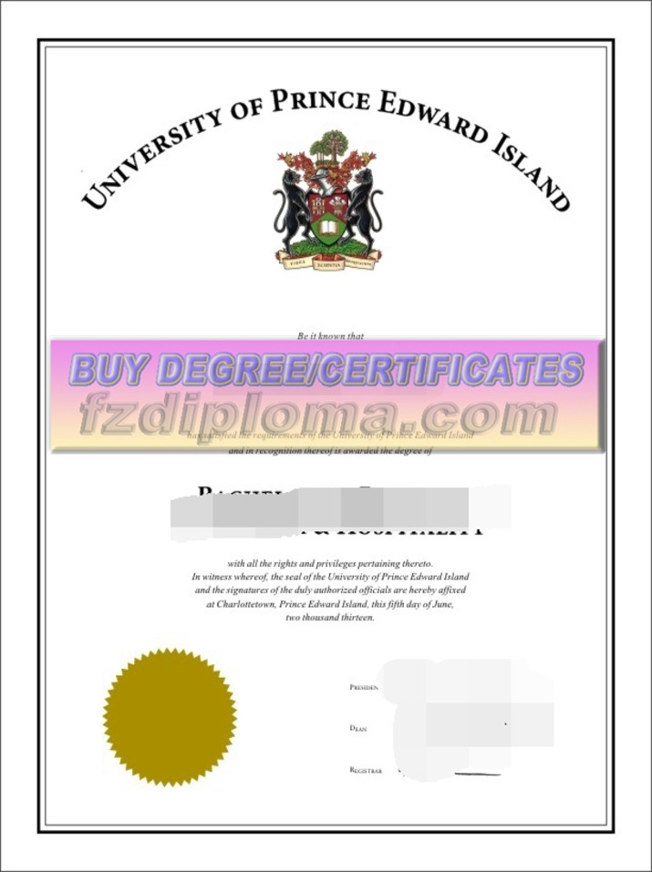 How to Buy a Fake University of Prince Edward Island (UPEI) Degree