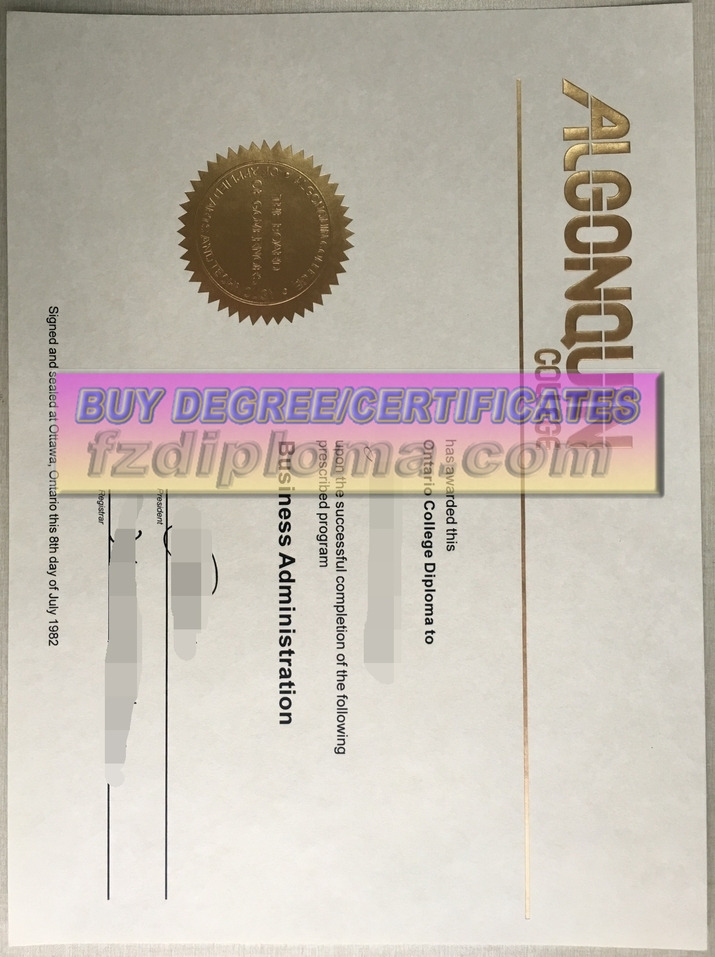 How to Create a Fake Algonquin College Degree: Step-by-Step Guide