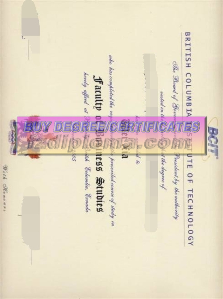 How to Create a Fake British Columbia Institute of Technology (BCIT) Diploma