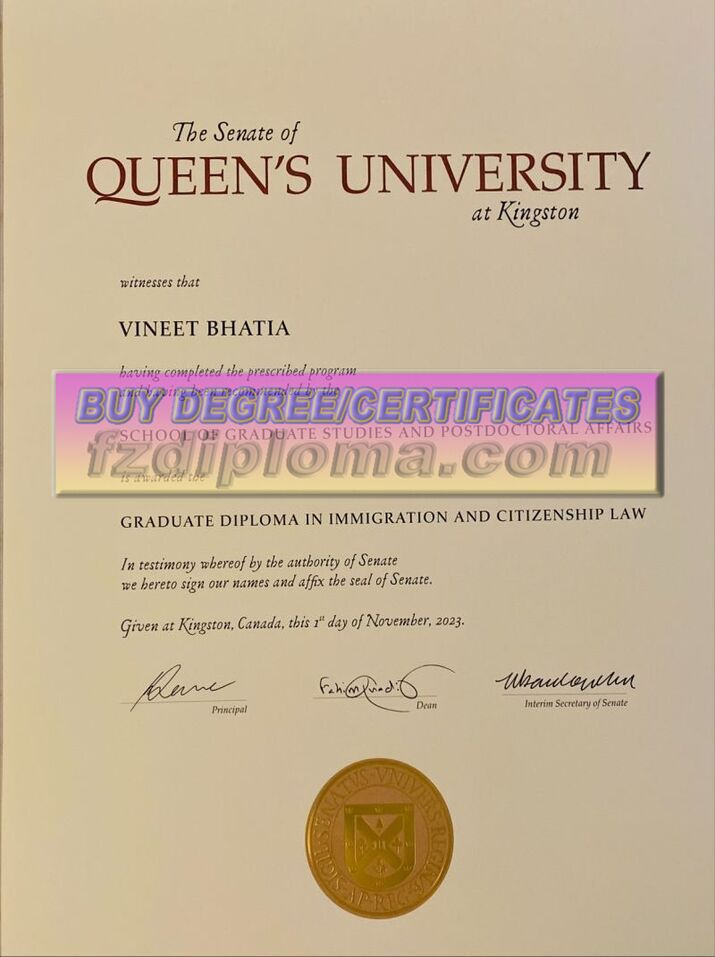 How to Create a Fake Queen's University Diploma: Step-by-Step Guide