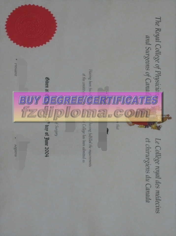 How to Create a Fake Royal College of Physicians and Surgeons of Canada (RCPSC) Degree