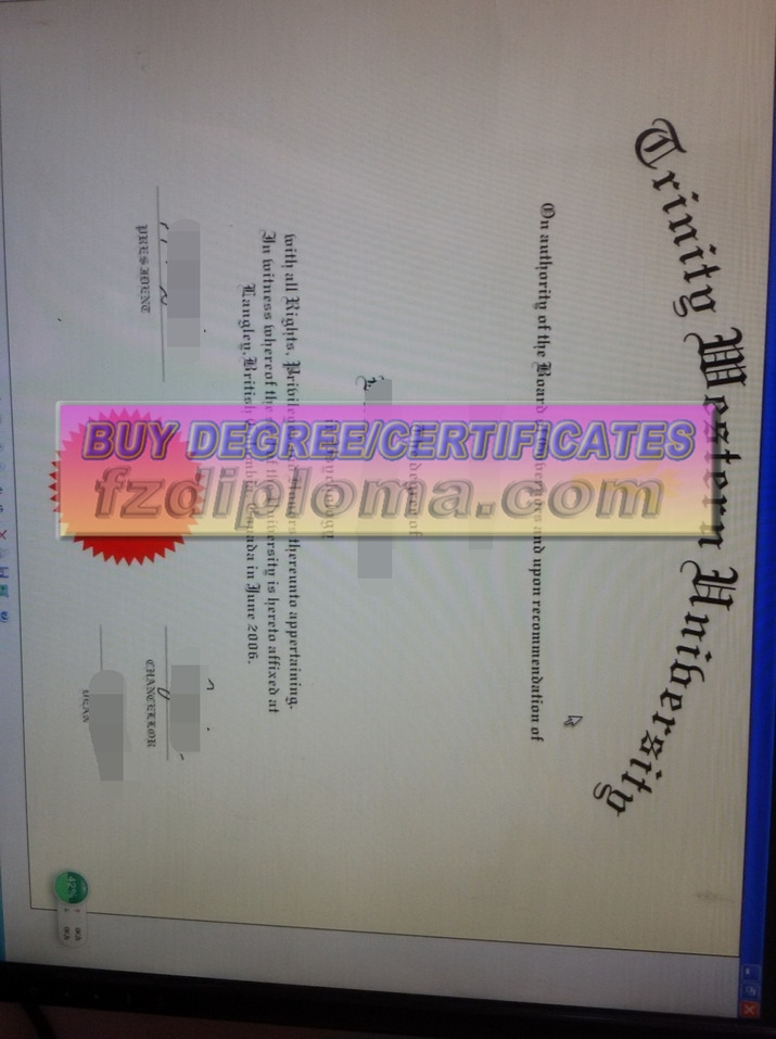 How to Create a Fake Trinity Western University Degree: Step-by-Step Guide