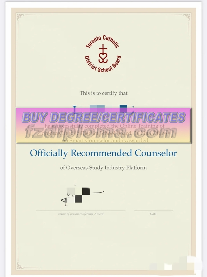 How to Order a Fake Toronto Catholic District School Board Degree: A Step-by-Step Guide