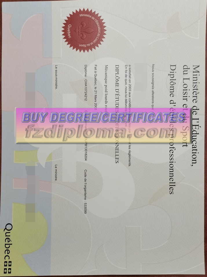 The Best Website to Buy a Fake Université du Québec Diploma