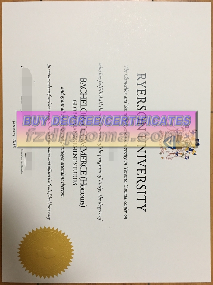 The Steps to Buy a Fake Ryerson University Degree