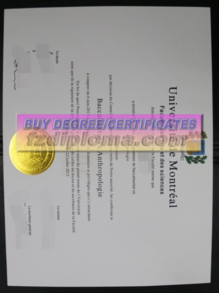 Where to Order a Fake University of Quebec in Montreal (UQAM) Degree?