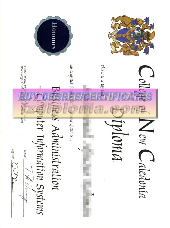 Where to Purchase a Fake College of New Caledonia Degree: Your Guide