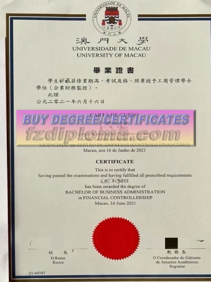 How to Buy a Fake University of Macau Diploma: A Step-by-Step Guide