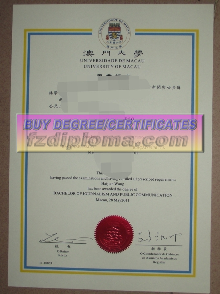 Where to Purchase a Fake University of Macao Diploma: A Comprehensive Guide