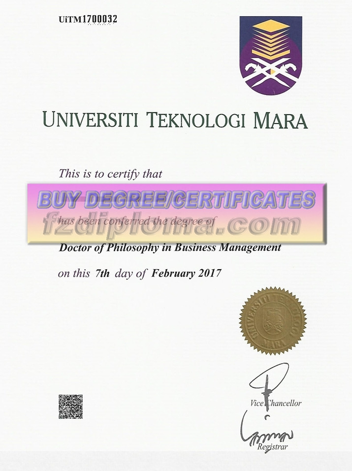 How to Buy a Fake Universiti Teknologi MARA Diploma: A Step-by-Step Guide